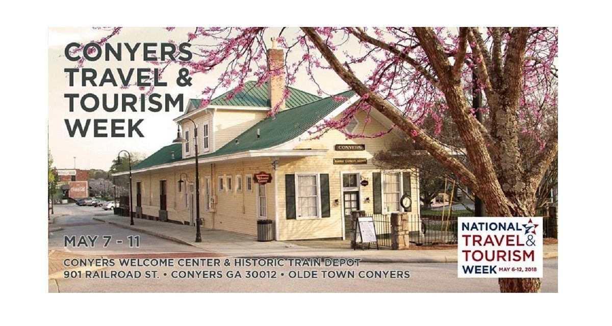 Conyers Travel and Tourism Week Schedule May 6- May 11