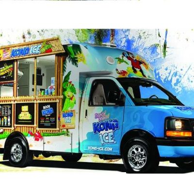 Just Chillin with Kona Ice