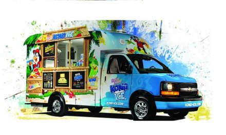 Just Chillin with Kona Ice